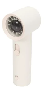 พัดลมพกพา 1.5 นิ้ว MUXIANG M81 สีครีม