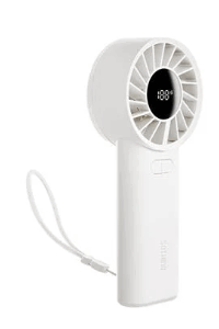 พัดลมพกพา 3.3 นิ้ว SOTHING HIGH SPEED ENGINE 60 สีขาว