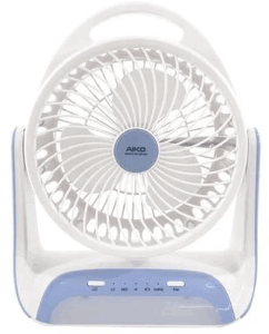 พัดลมพกพา AIKO KN-2816U สีฟ้า